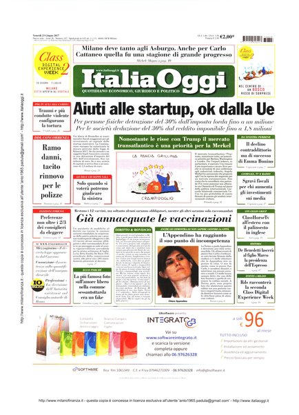 Italia oggi : quotidiano di economia finanza e politica